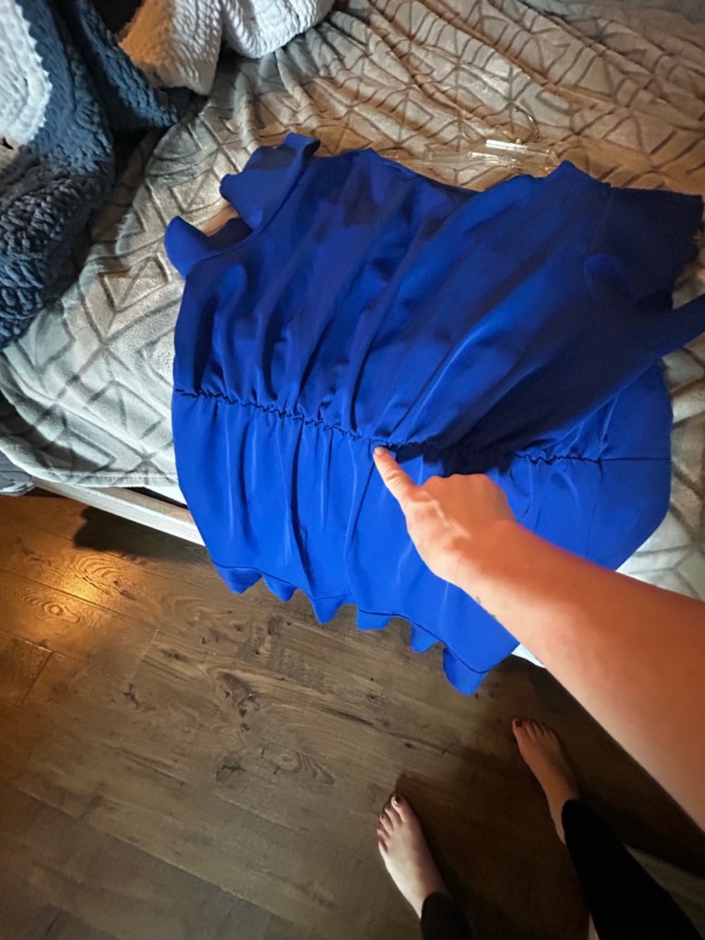 SHEIN Royal Blue Dress - Picture 8 of 8
